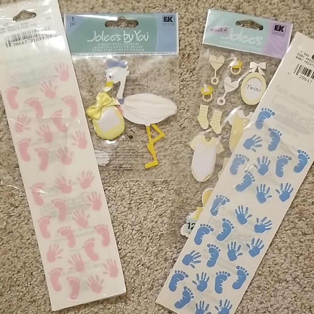 Baby Shower Sticker Set - Picture 3 of 3